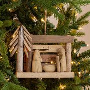 Handmade Recycled Driftwood Christmas Ornament | Fair Trade