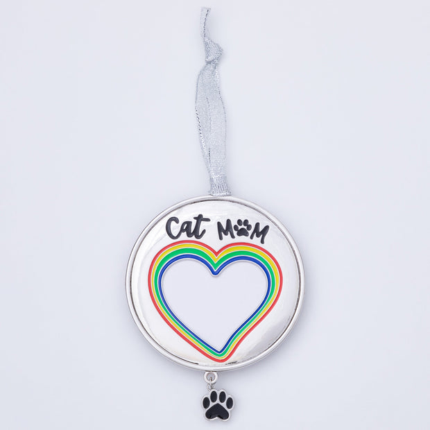 Pet Mom Photo Holder Ornament