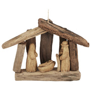Handmade Recycled Driftwood Christmas Ornament | Fair Trade