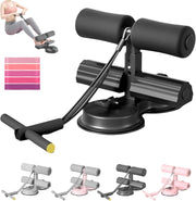Ultimate Core Trainer: Portable Sit-Up & Ab Exercise Machine with Dual Suction Cups – Full Body Workout for Abs, Glutes & More!