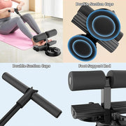 Ultimate Core Trainer: Portable Sit-Up & Ab Exercise Machine with Dual Suction Cups – Full Body Workout for Abs, Glutes & More!