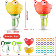 Sky-High Froggy Fun – Launch 32 Flying Discs & Catch Like Crazy!