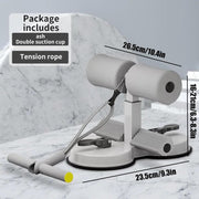 Ultimate Core Trainer: Portable Sit-Up & Ab Exercise Machine with Dual Suction Cups – Full Body Workout for Abs, Glutes & More!