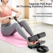 Ultimate Core Trainer: Portable Sit-Up & Ab Exercise Machine with Dual Suction Cups – Full Body Workout for Abs, Glutes & More!