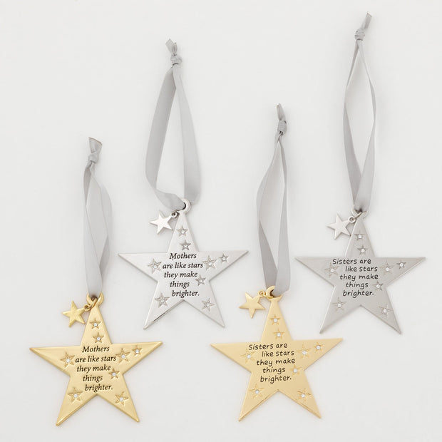 Sisters/Mothers Are Like Stars Ornament