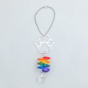 Rainbows & Paws Ornament