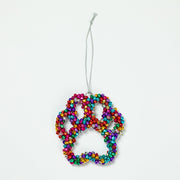 Jingle Bells Paw Print Ornament