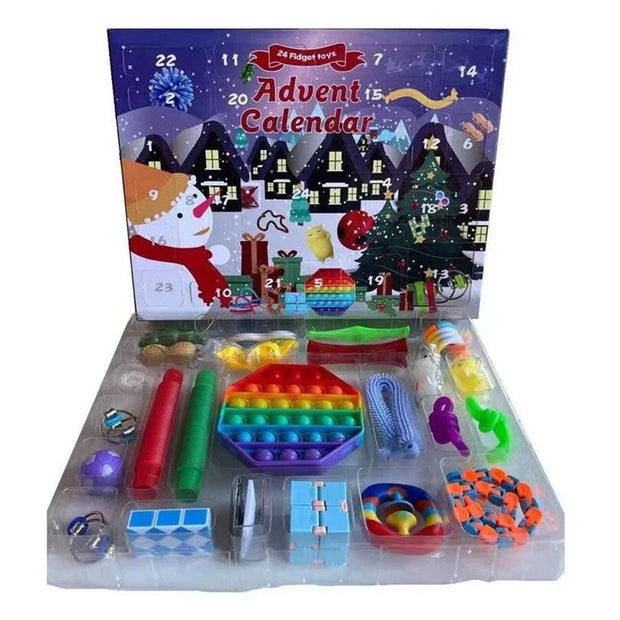 Sensory Fidget Toy Advent Calendar – 24 Days of Christmas Surprises